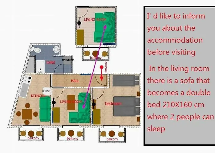 City's Center Lux. Apt.up 6 Persons And Bbq Apartament Kavala