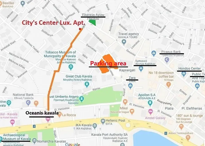 City's Center Lux. Apt.up 6 Persons And Bbq Kavala